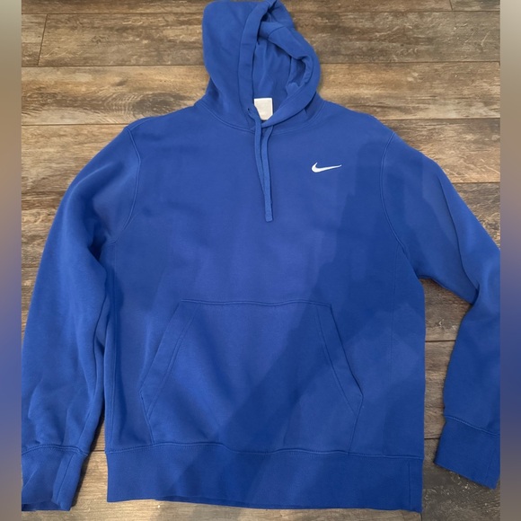 Nike Royal Blue Pullover Hoodie. Mens Medium - Picture 1 of 3